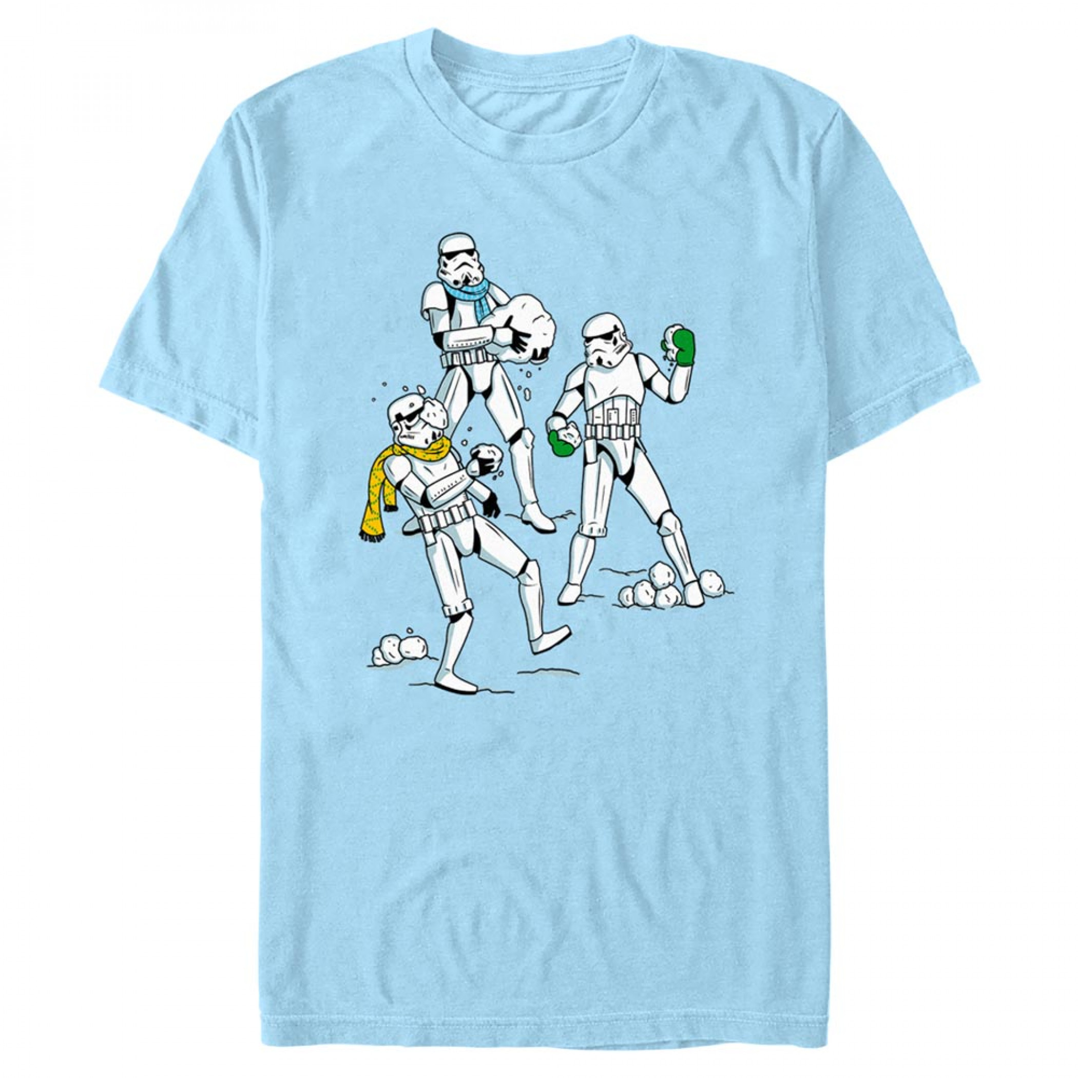 Star Wars Stormtrooper Snowball Fight T-Shirt